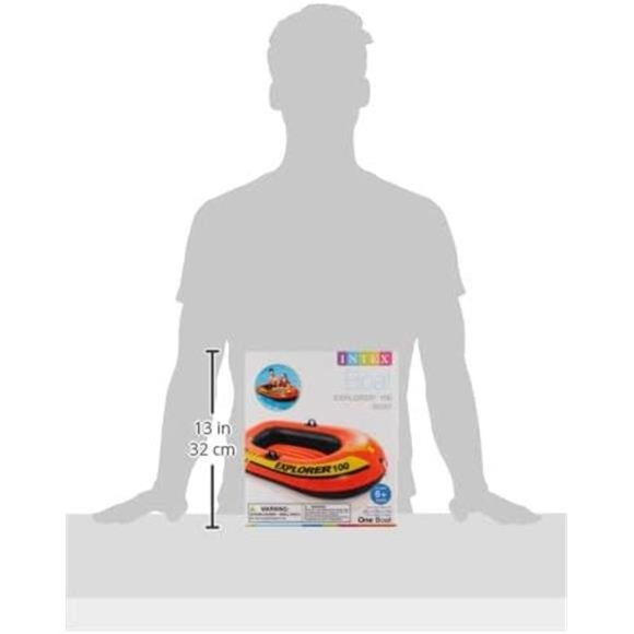 INTEX Explorer Inflatable Boat Series: Dual Air Chambers - Picture 6 of 7